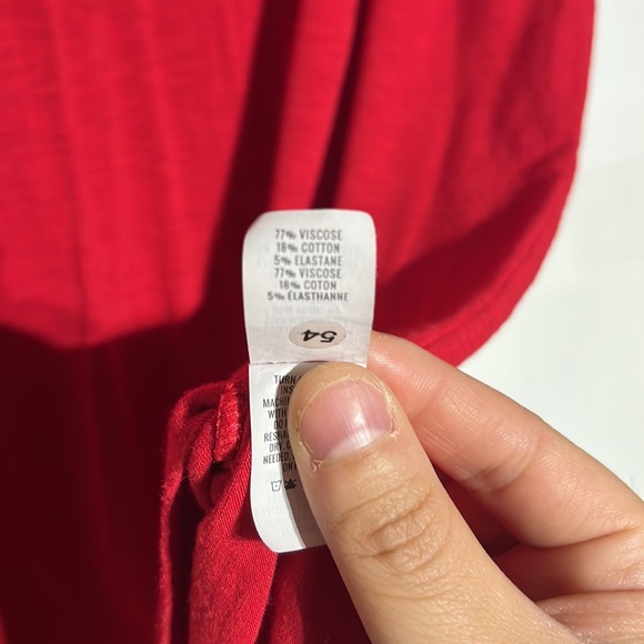 Aerie Real Soft Red Give Real Oversized Tee Shirt Size Small - Picture 5 of 6